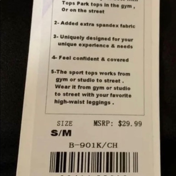 New Sports Bra Leggings Park woman’s size s/m - Picture 7 of 7